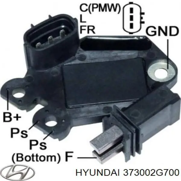 BN373002G700 Mando alternador