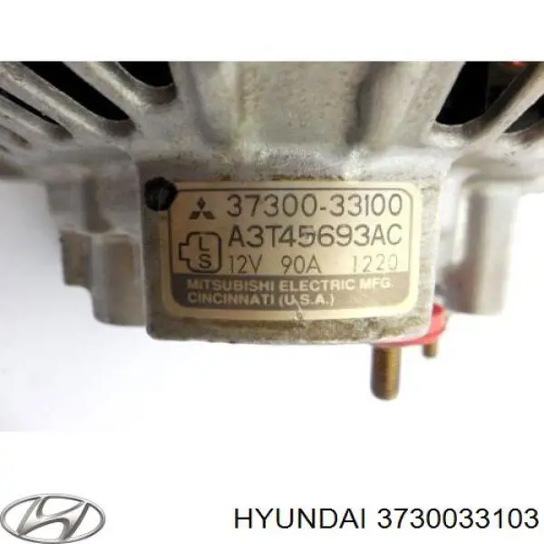 3730033103 Hyundai/Kia alternador