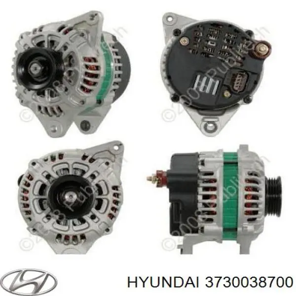 Alternador del motor Hyundai/Kia 3730038700 precio, desde 156,82 EUR