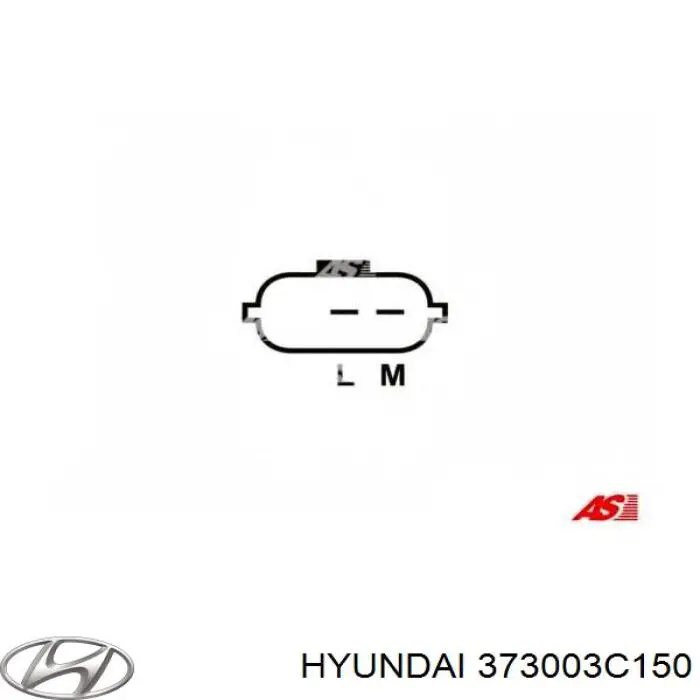 373003C150 Hyundai/Kia alternador