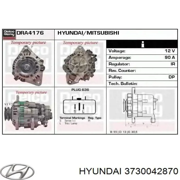 Comprar 3730042870 Hyundai/Kia Dynamo