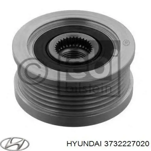 Polea rueda libre Hyundai/Kia 3732227020 precio, desde 28,63 EUR