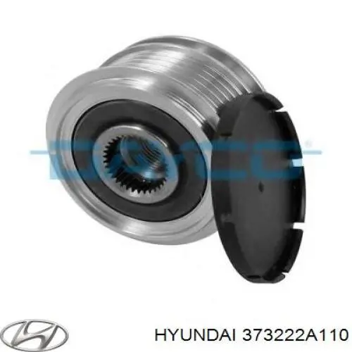 Polea rueda libre Hyundai/Kia 373222A110 precio, desde 48,48 EUR