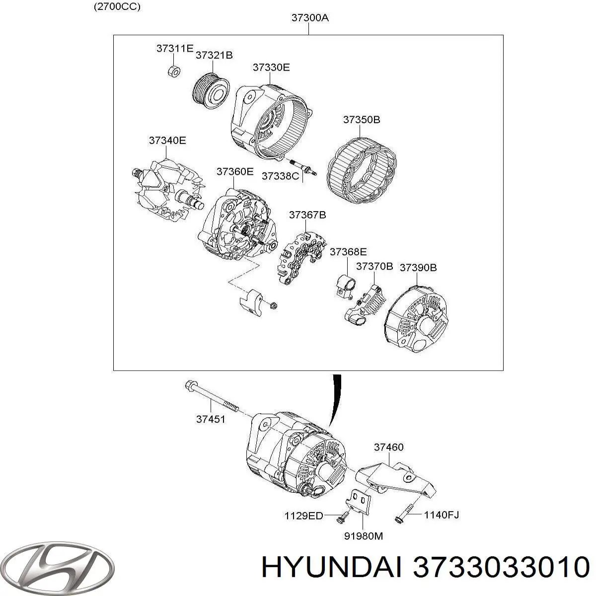 3733033010 Hyundai/Kia