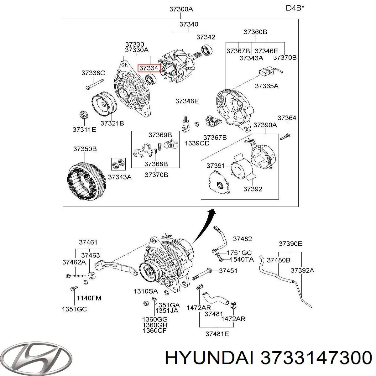  Hyundai/Kia 3733147301 precio, desde 42,53 EUR