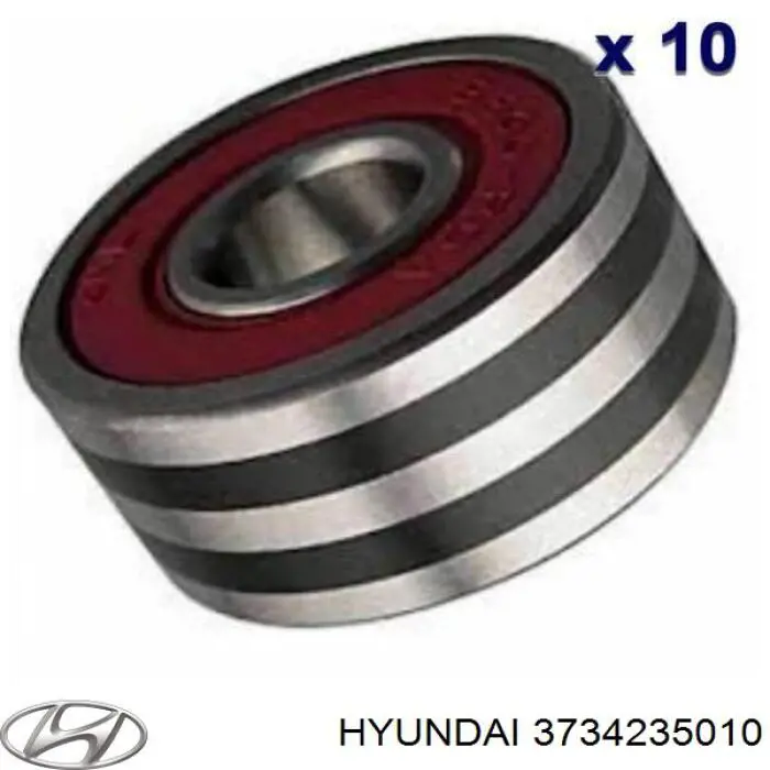 3734235010 Hyundai/Kia cojinete, alternador