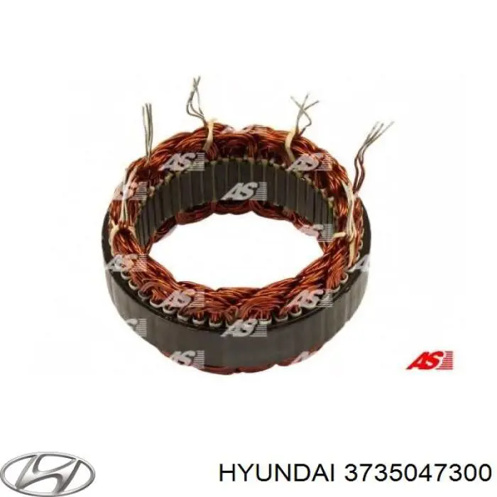 Estator, alternador para Hyundai Terracan (HP)