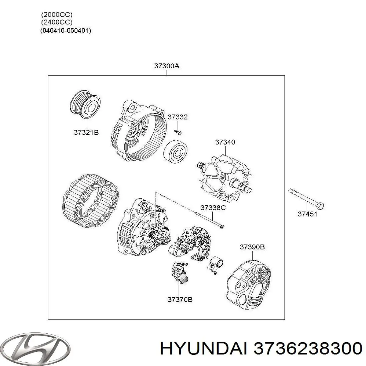 3736238300 Hyundai/Kia