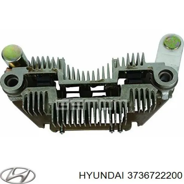 Puente de diodos, alternador para Hyundai Coupe (RD)