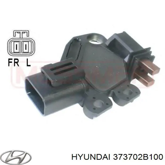 373702B100 Hyundai/Kia regulador del alternador