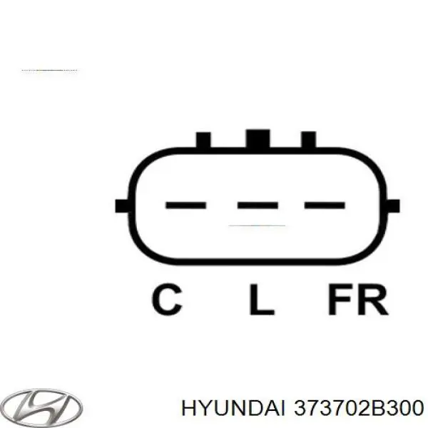 373702B300 Hyundai/Kia regulador del alternador