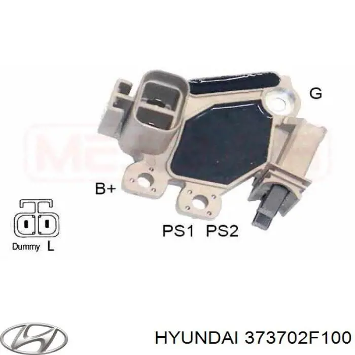 Regulador de rele del generador (rele de carga) para Hyundai Santa Fe (DM)