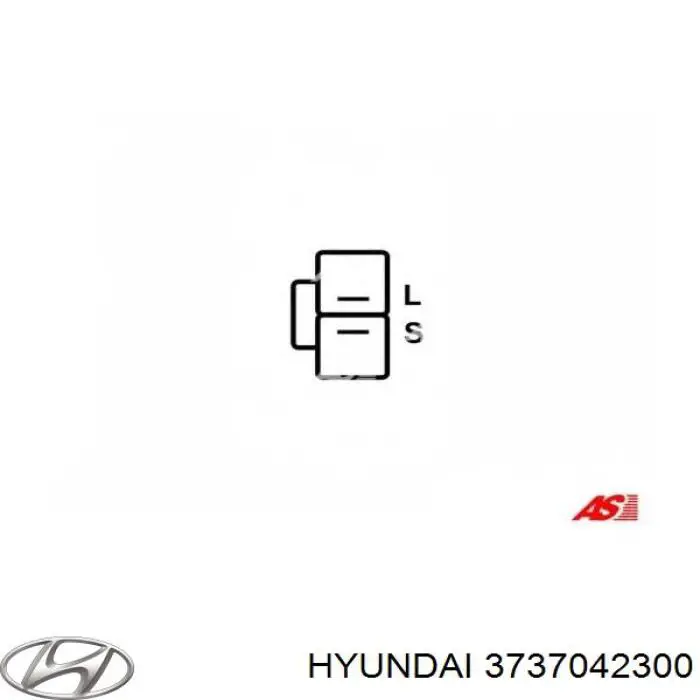 3737042300 Hyundai/Kia regulador del alternador