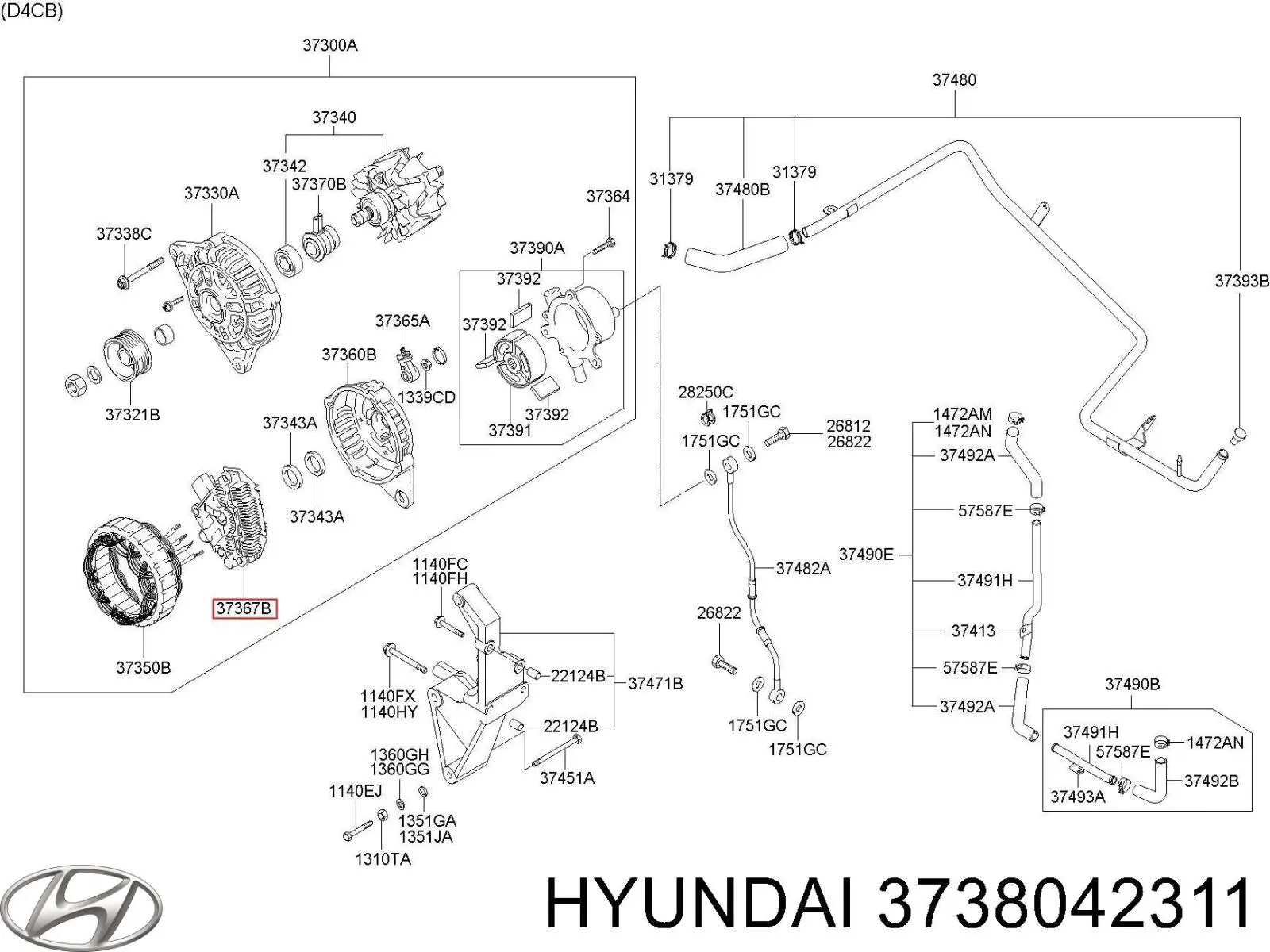 3738042311 Hyundai/Kia