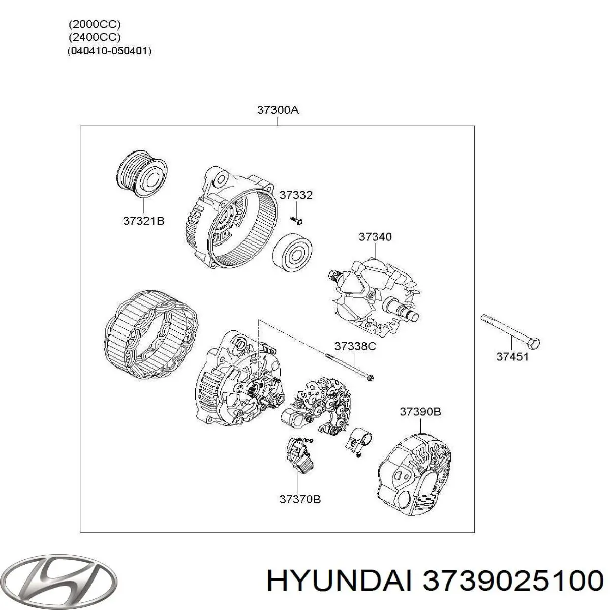 Comprar 3739025100 Hyundai/Kia 