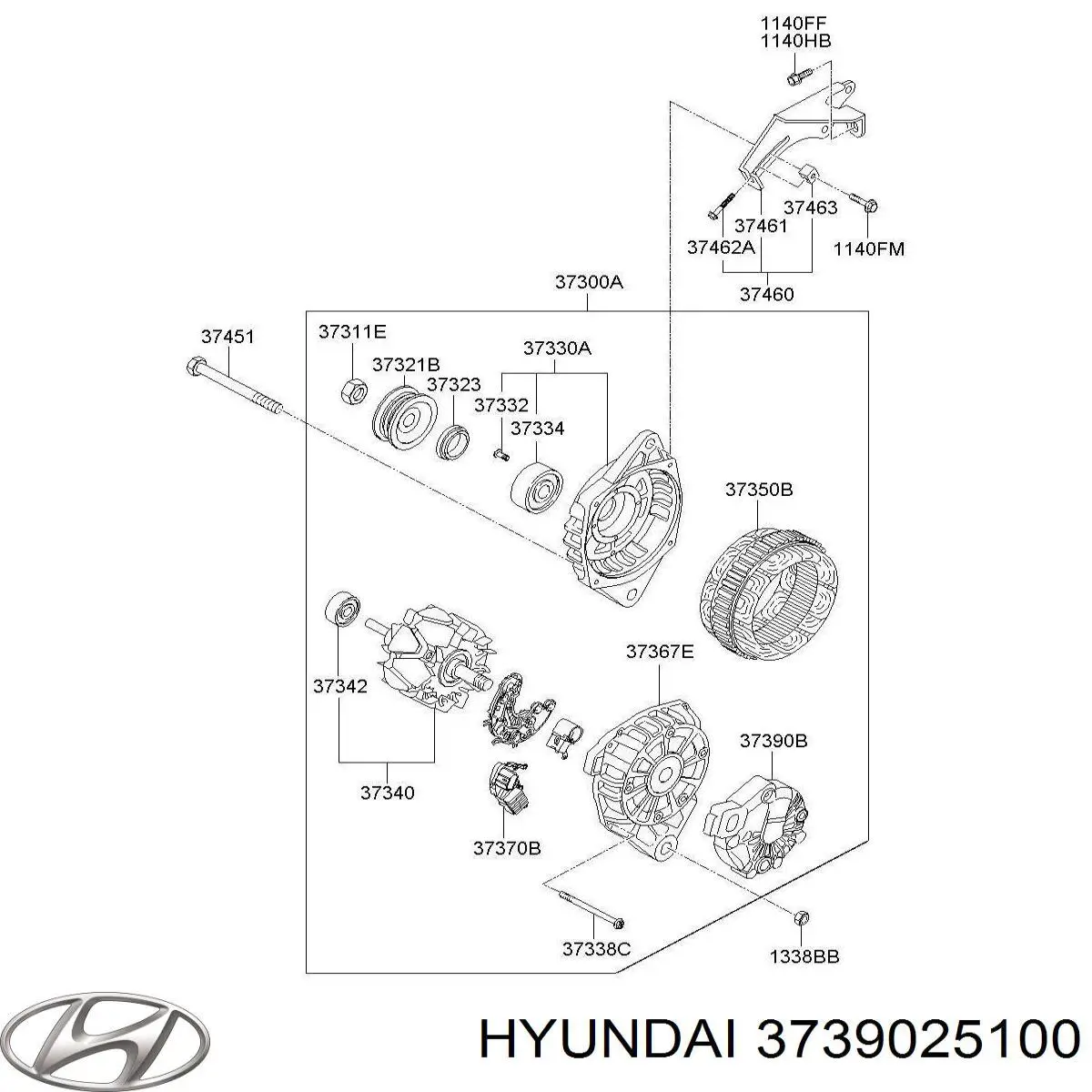  Hyundai/Kia 3739025100 precio, desde  
