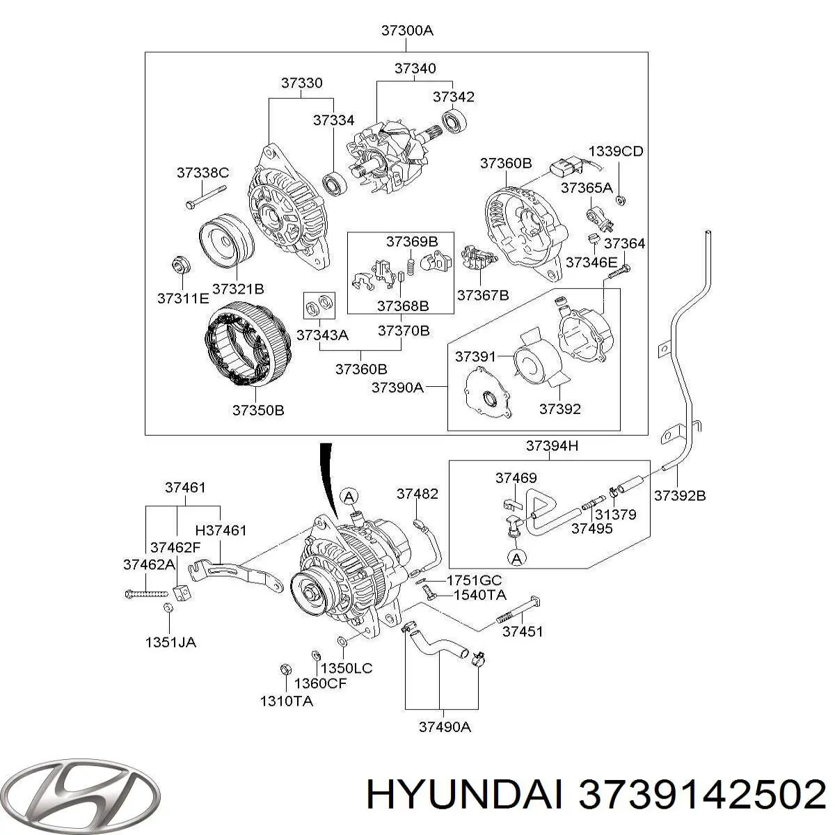  Hyundai/Kia 3739142502 precio, desde 75,29 EUR