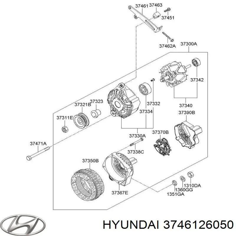 3746126050 Hyundai/Kia