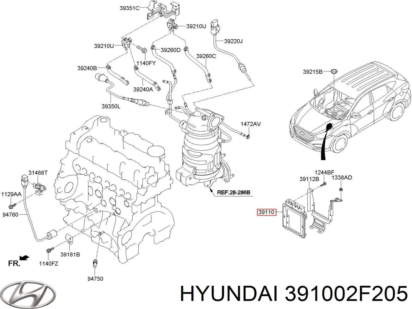 391002F205 Hyundai/Kia