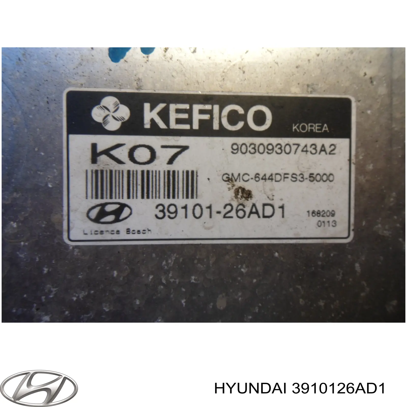 3910126AD1 Hyundai/Kia centralina del motor / modulo de control del motor (ecu)