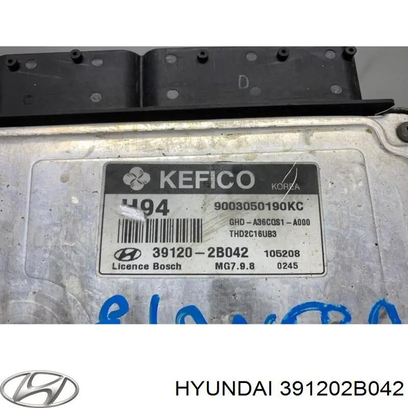 Unidad de control del motor  Hyundai Elantra IV sedán (HD) (2006 - 2011) precio, desde 785,22 EUR