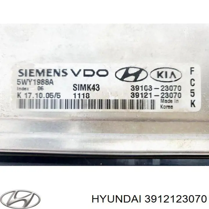 3912123070 Hyundai/Kia