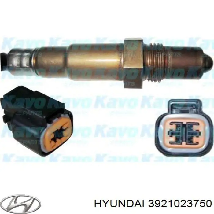 Sonda lambda de oxígeno posterior al catalizador 3921023750 Hyundai/Kia