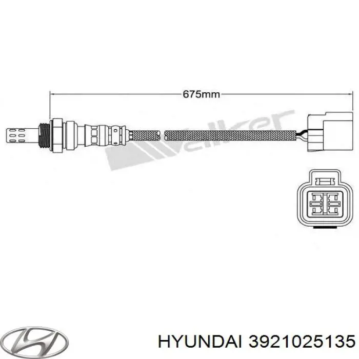 Sensor de oxígeno previo al catalizador Hyundai/Kia 3921025135 precio, desde 59,99 EUR