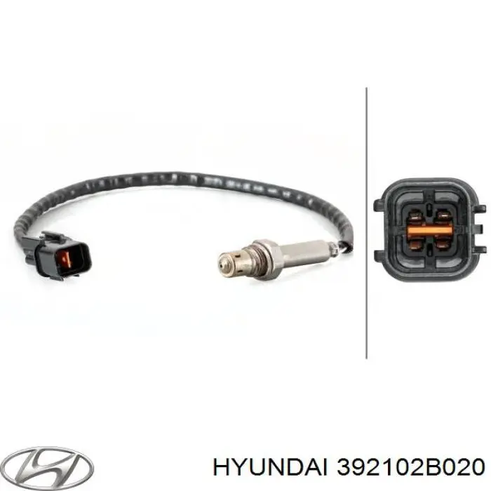 Sensor de oxígeno previo al catalizador 392102B020 Hyundai/Kia