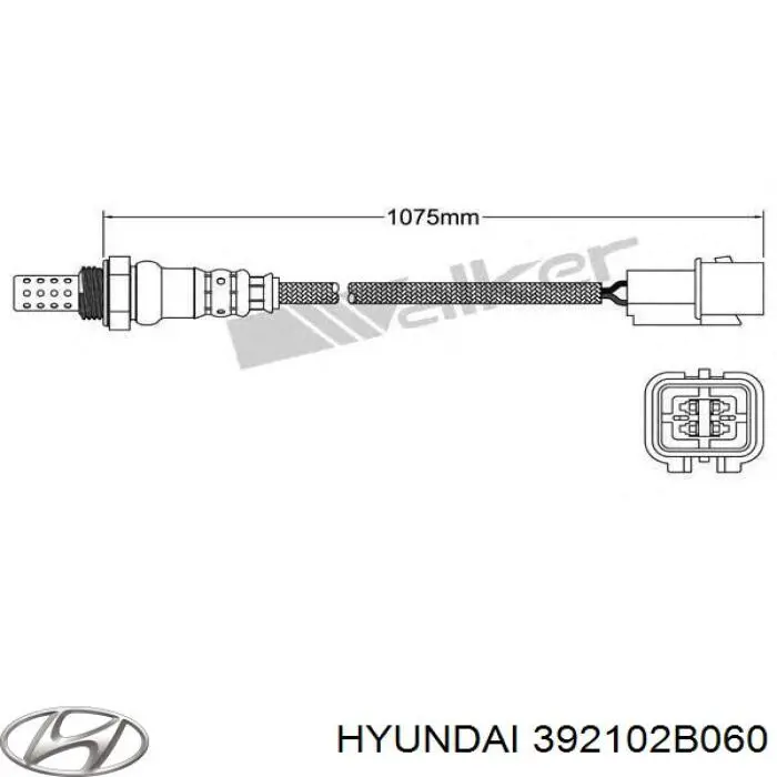 ADG070104 Blue Print sonda lambda sensor de oxigeno para catalizador