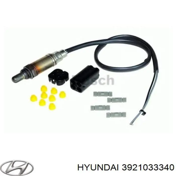 3921033340 Hyundai/Kia sonda lambda sensor de oxigeno para catalizador