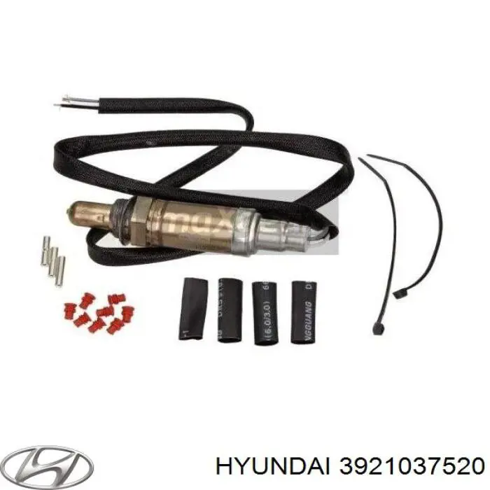 Sonda lambda, sensor de oxígeno después del catalizador derecho 3921037520 Hyundai/Kia