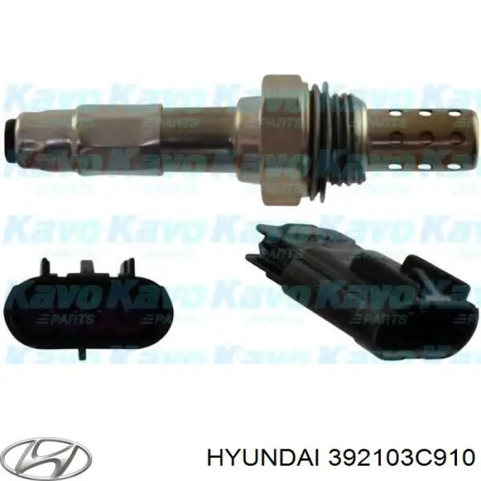 392103C910 Hyundai/Kia sonda lambda, sensor de oxígeno antes del catalizador derecho