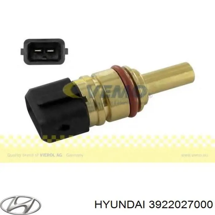 Sensor, temperatura combustible para Hyundai Santa Fe (SM)