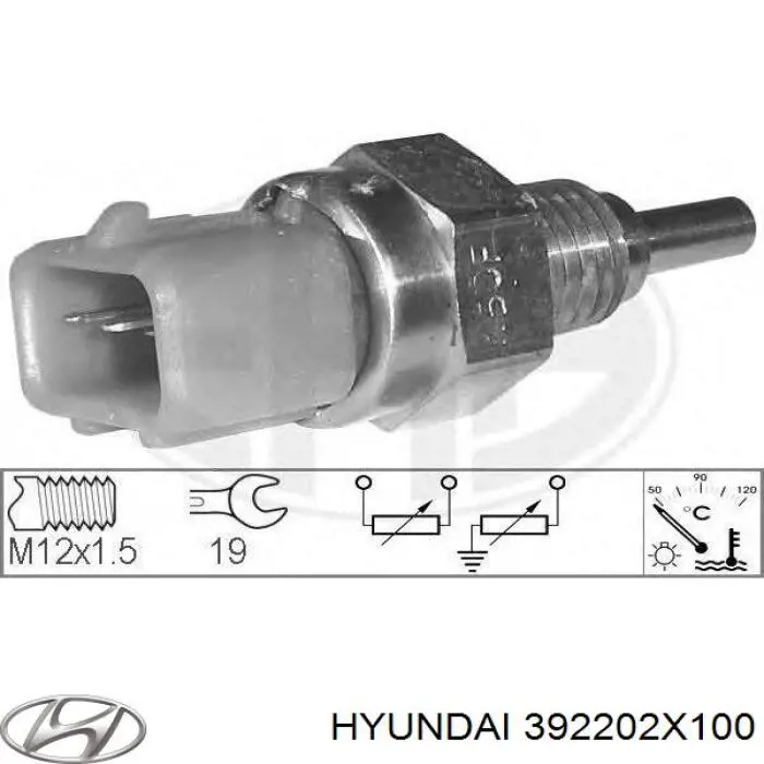 Comprar 392202X100 Hyundai/Kia Sensor de temperatura de agua
