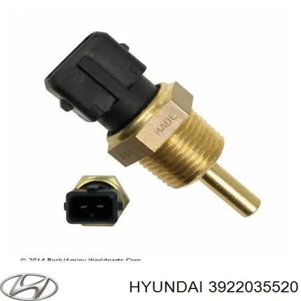 3922035520 Hyundai/Kia sensor de temperatura del refrigerante