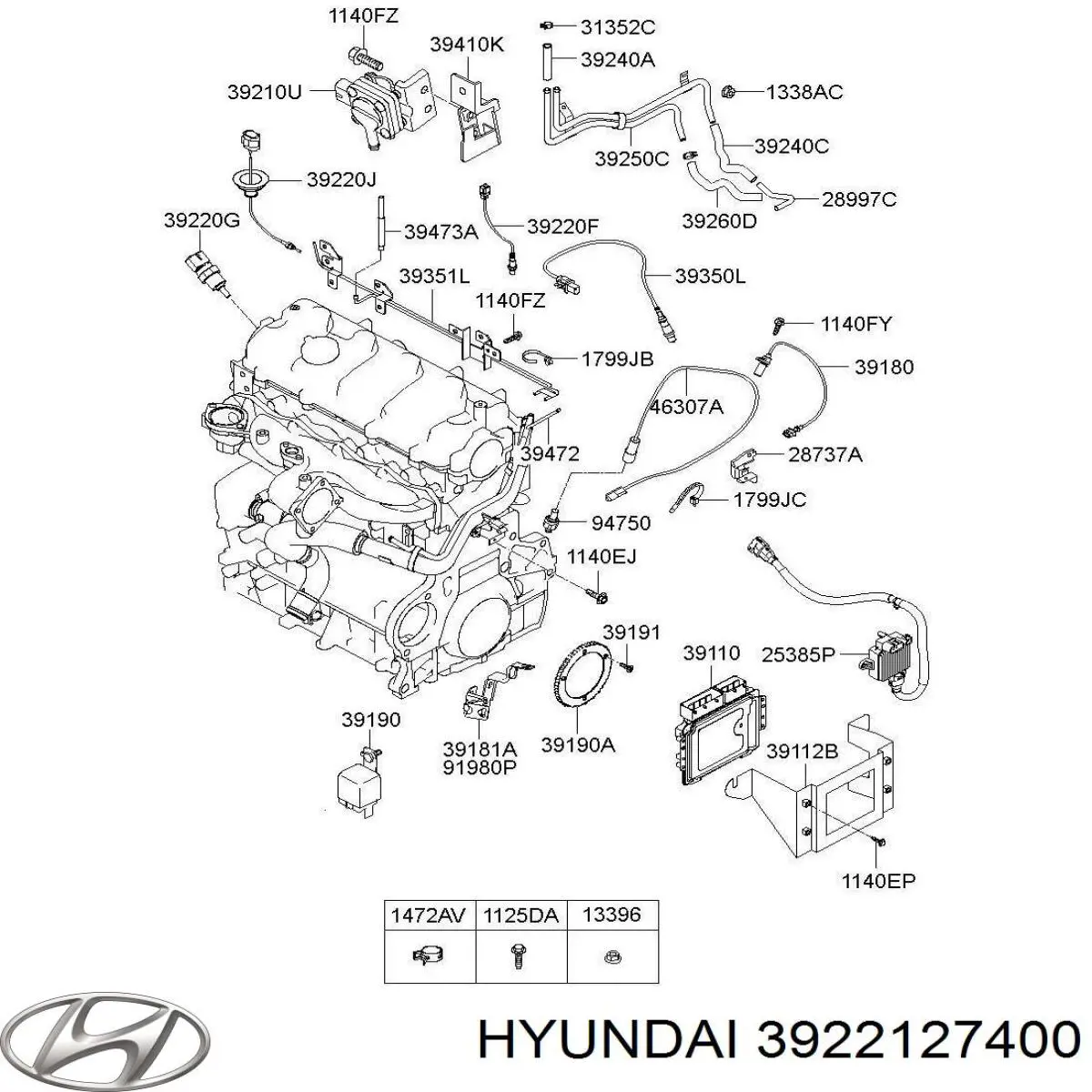 3922127400 Hyundai/Kia