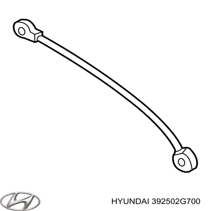 392502G700 Hyundai/Kia sensor de detonacion
