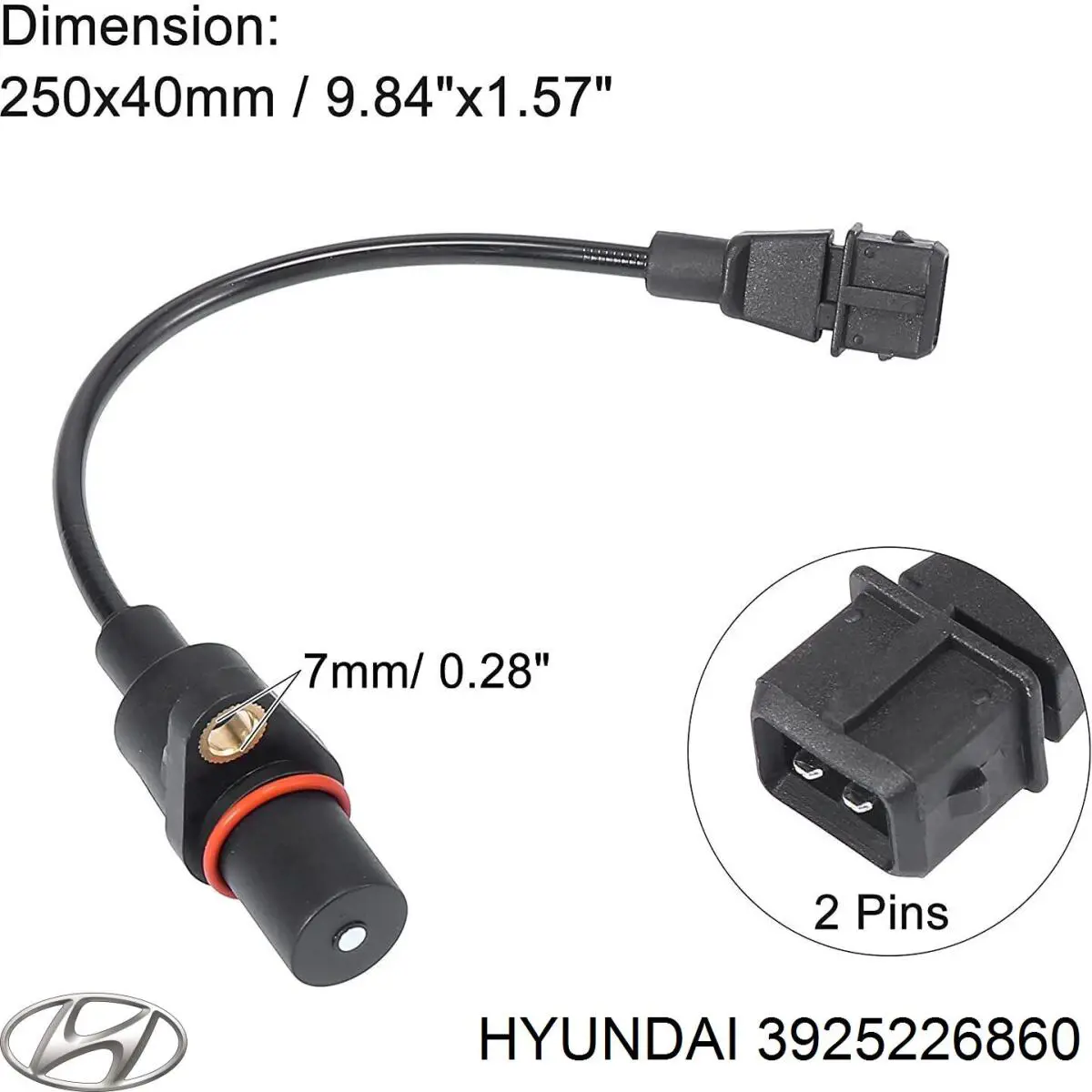 Comprar 3925226860 Hyundai/Kia Sensor de detonacion