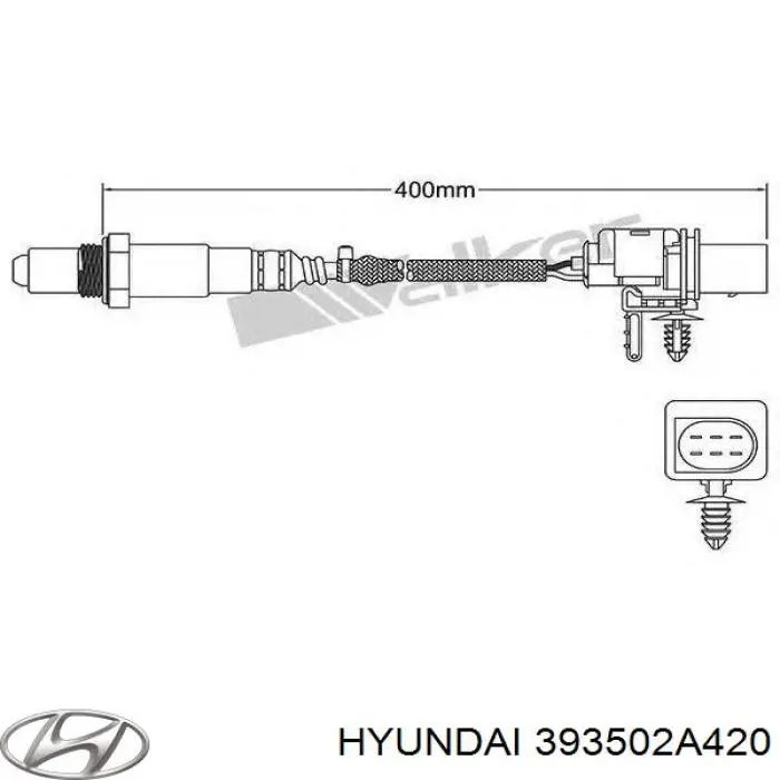 Comprar 393502A420 Hyundai/Kia Sensor NOx