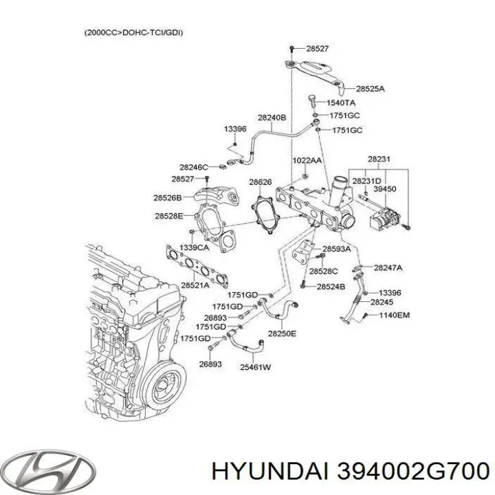Solenoide de transmisión automática Hyundai/Kia 394002G700 precio, desde 366,77 EUR