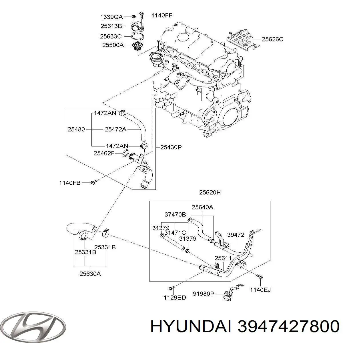 3947427800 Hyundai/Kia