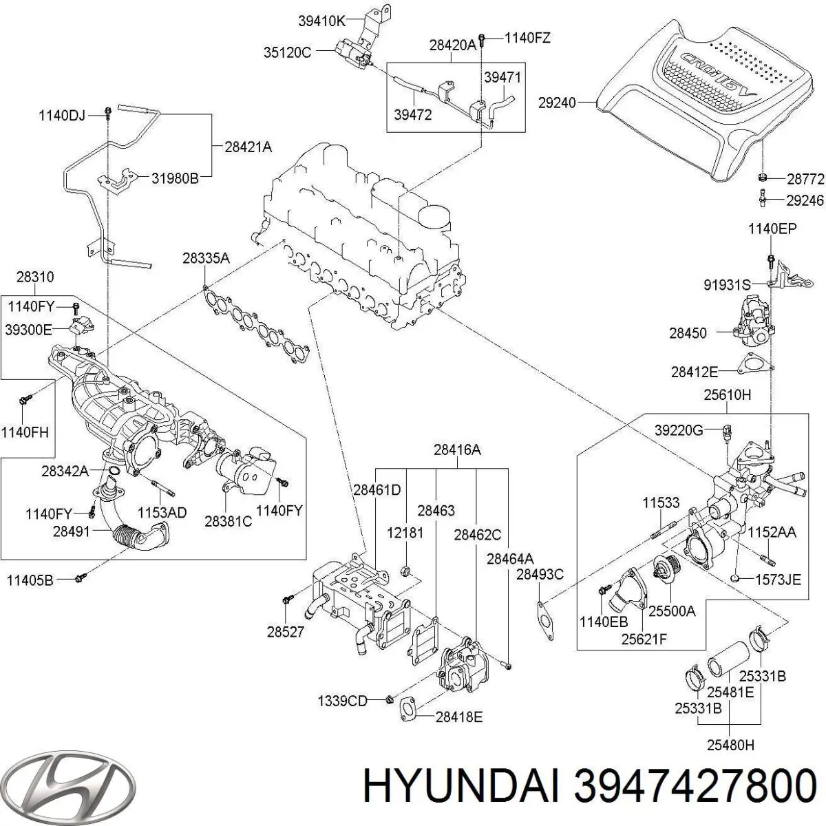 Comprar 3947427800 Hyundai/Kia 