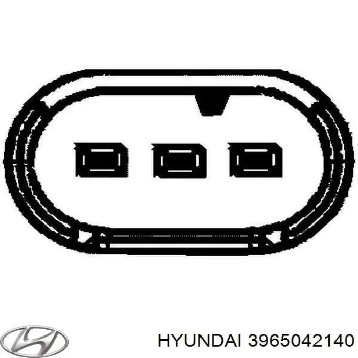 3965042140 Hyundai/Kia Sensor de posición del cigüeñal