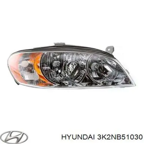 3K2NB51030 Hyundai/Kia faro derecho