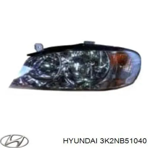 3K2NB51040 Hyundai/Kia faro izquierdo