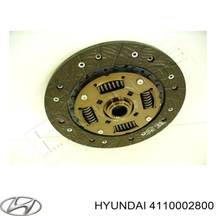 4110002800 Hyundai/Kia disco de embrague