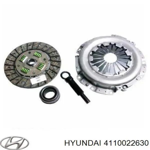4110022630 Hyundai/Kia disco de embrague