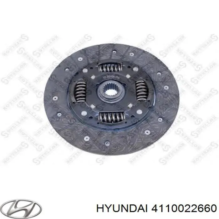 4110022660 Hyundai/Kia disco de embrague