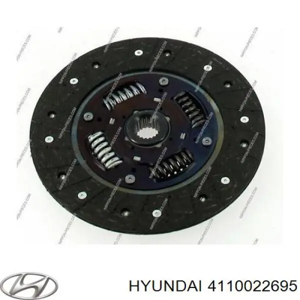 4110022695 Hyundai/Kia disco de embrague
